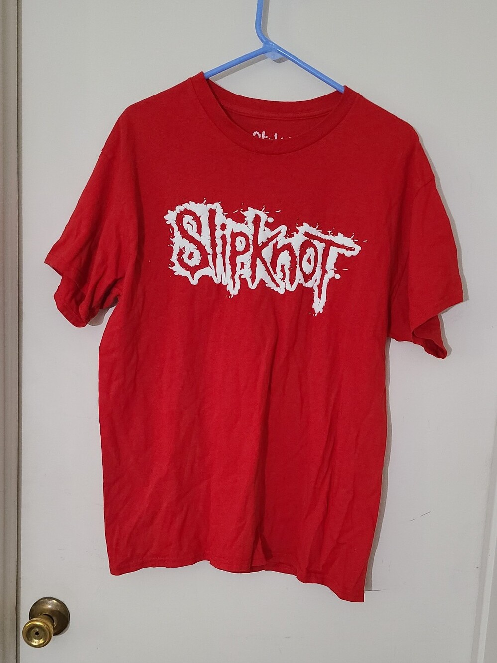 Slipknot Puff Paint Logo T-Shirt XL